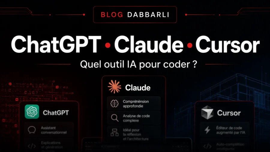 ChatGPT, Claude ou Cursor : quel outil IA choisir pour coder ?