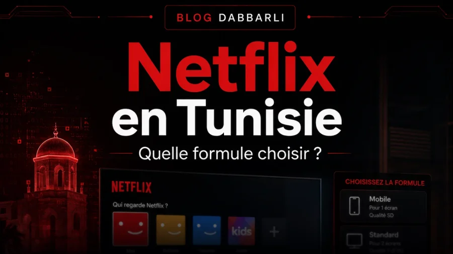 Netflix en Tunisie : Basic, Standard, 4K ou profil privé ?